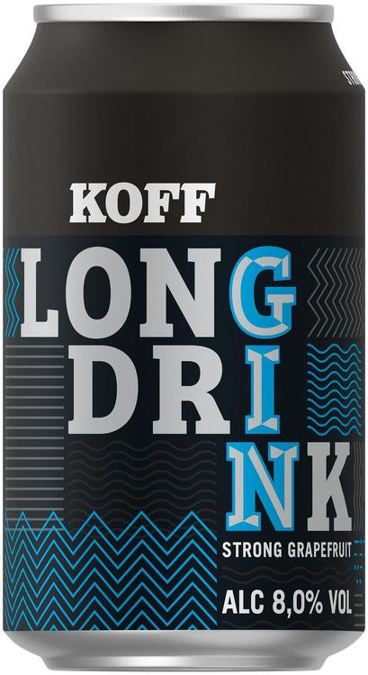 Koff Long Drink Strong Grapefruit muu alkohoolne jook 8%vol 330ml