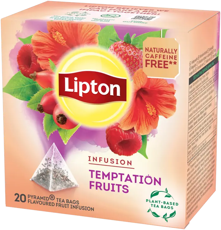 Lipton  Yrttitee Infusion Temptation Fruits  40 GR/20p