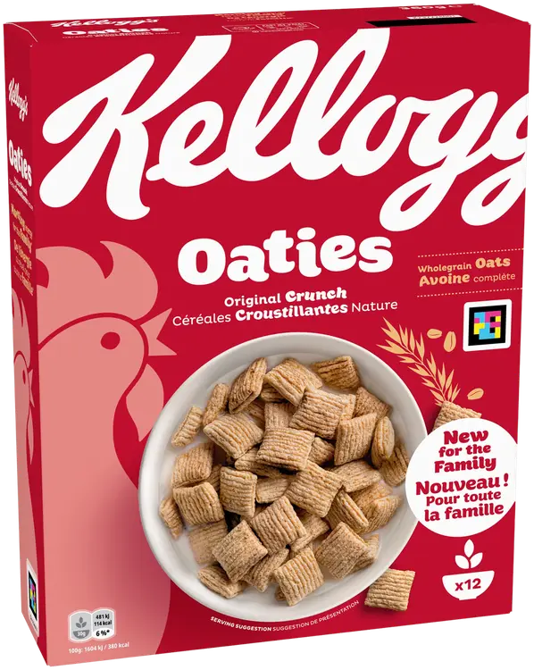 KELLOGG'S Oaties Original Crunch 360g