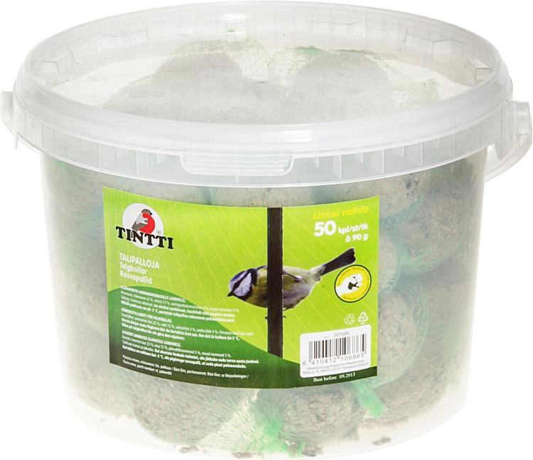 Tintti Talipallo muovisanko 50kpl