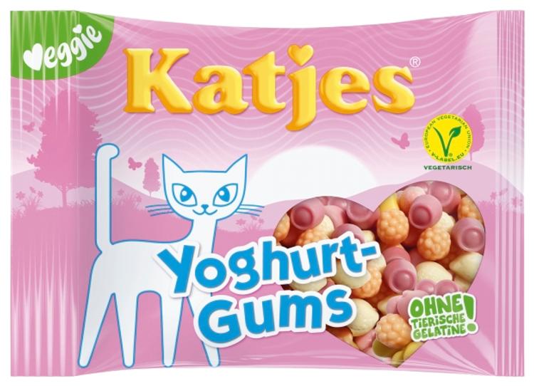 Katjes kummikommid Yoghurt Gums 175g