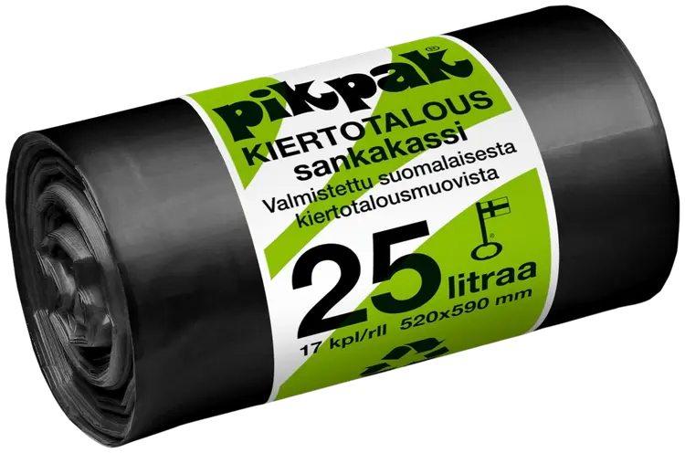 PikPak sangallinen roskakassi 25L