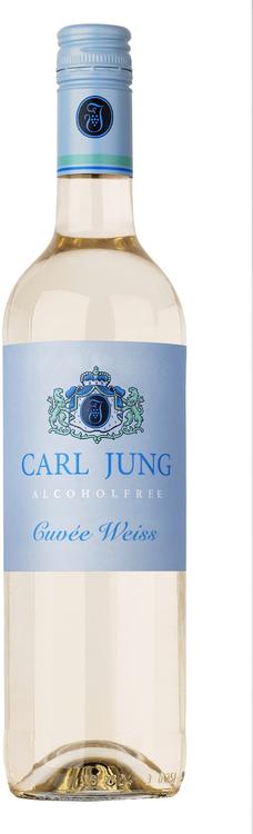 Carl Jung White Cuvee, alkoholiton valkoviini <0,5%, 0,375L, lasipullo