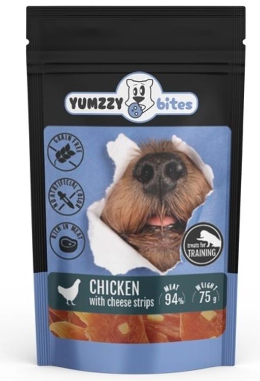 Kanaribad juustuga YUMZZYBITES koertele, 75g