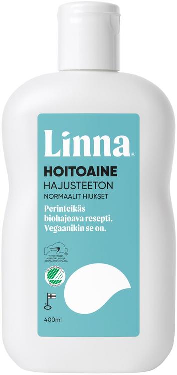 Linna Hoitoaine Hajusteeton 400 ml​