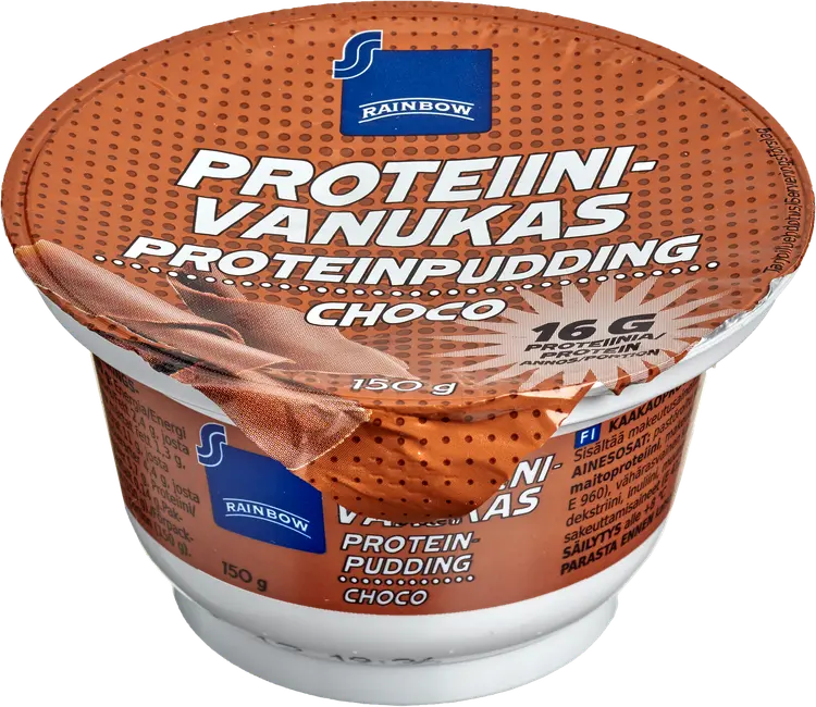 Rainbow 150g choco proteiinivanukas