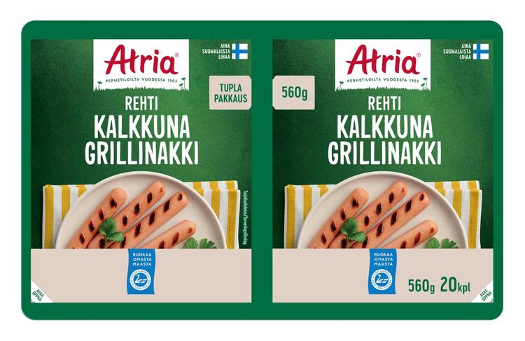 Atria Rehti Kalkkuna Grillinakki 560g