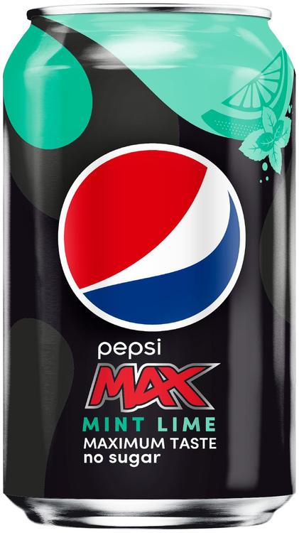 Pepsi Max Mint-Lime virvoitusjuoma 0,33 l