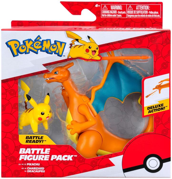 POKEMON FIGUURID CHARIZARD JA PIKACHU