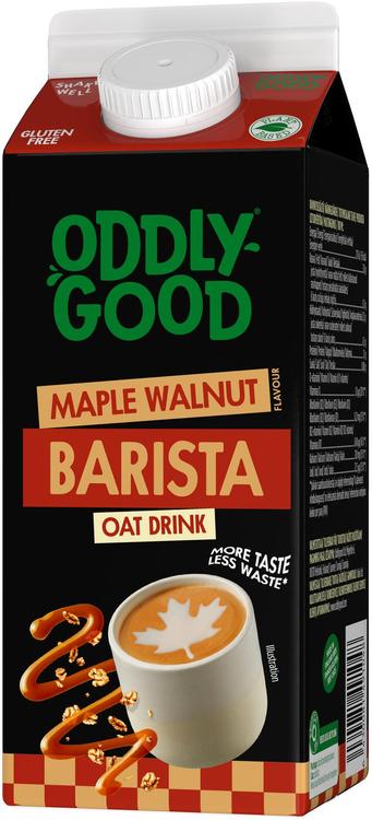 Oddlygood Barista kaerajook vahtrasiirupi-kreekapähkli, gluteenivaba, UHT 750 ml