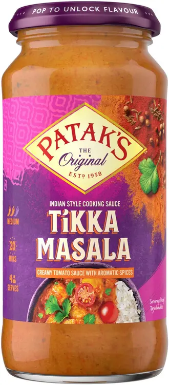 Patak's Tikka Masala Currykastike 450g