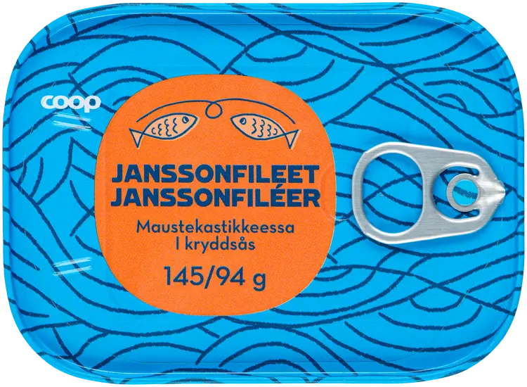 Coop janssonfileet maustekastikkeessa 145/94 g