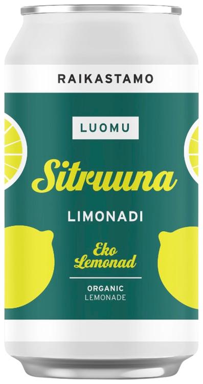 Raikastamo Luomu Sitruunalimonadi 330ml