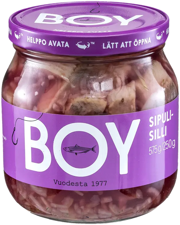 Boy sipulisilli 575/250g