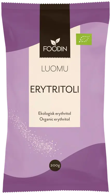 Foodin Erytritoli, luomu 200g