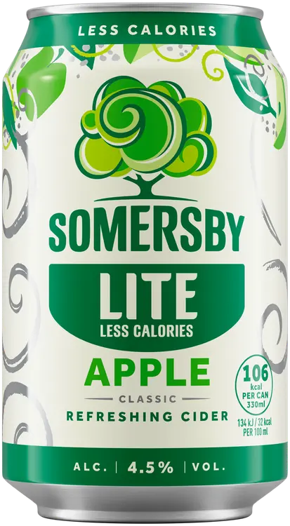 Somersby Apple Lite omenasiideri 4,5 til-% tölkki 0,33 L