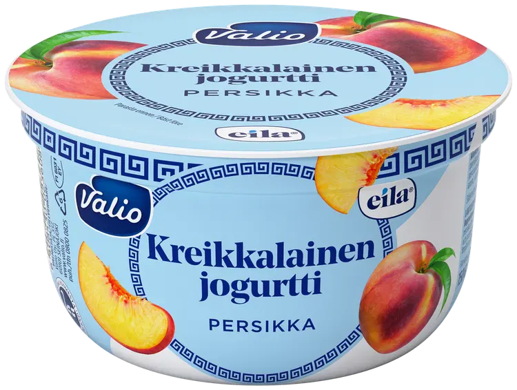 Valio kreikkalainen jogurtti 150 g persikka laktoositon