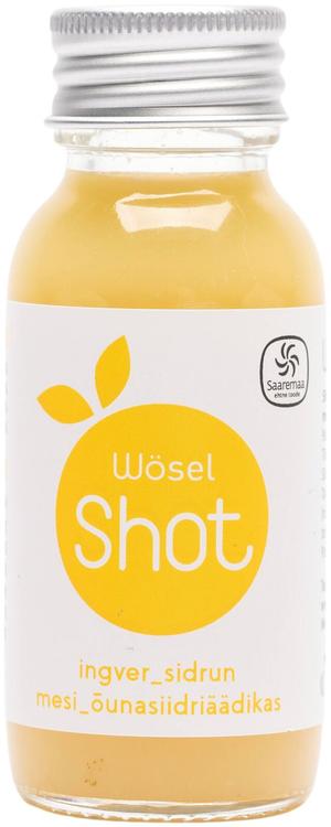 Wösel Ingveri-sidruni-õunasiidriäädika shot 60 ml