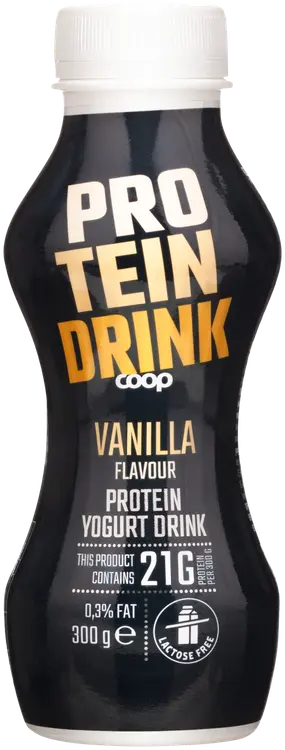 Coop proteiinijogurttijuoma vanilja laktoositon 300 g