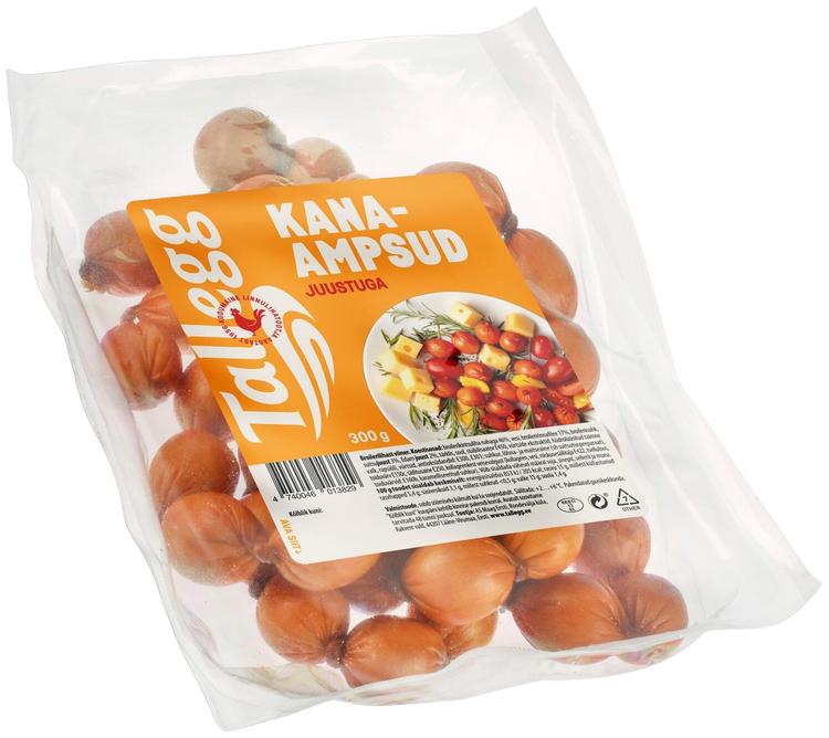 Kanaampsud juustuga 300 g