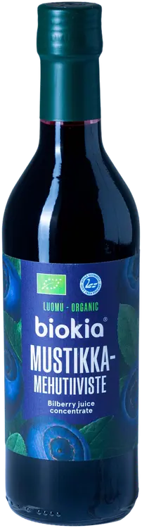 Biokia Luomu mustikkamehutiiviste 350ml