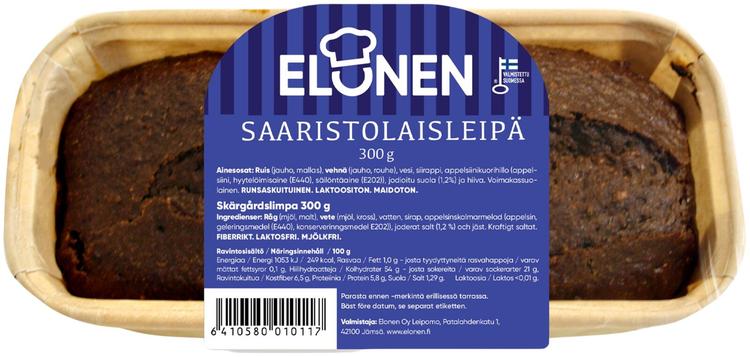 Elonen Saaristolaisleipä 300g