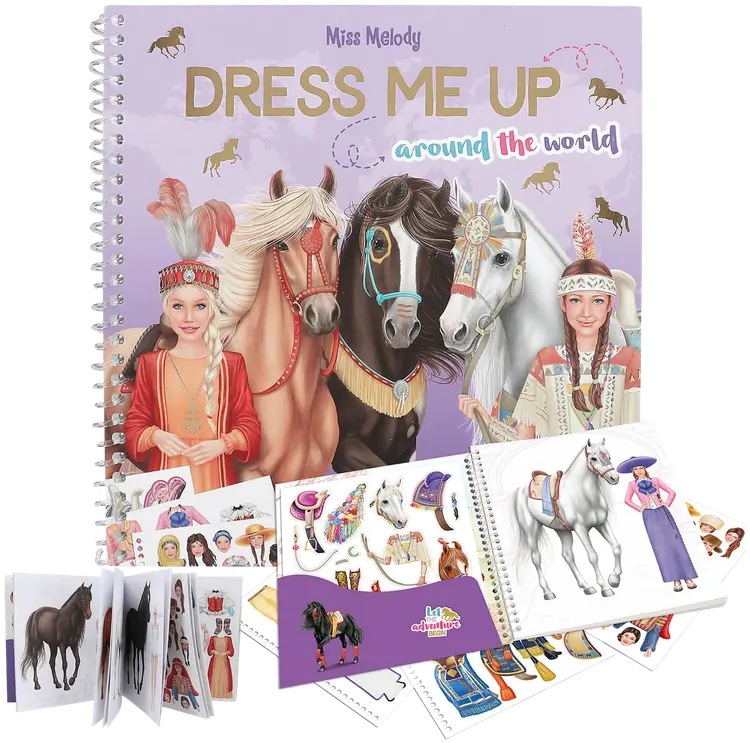 Miss Melody Dress Me Up, Around the World