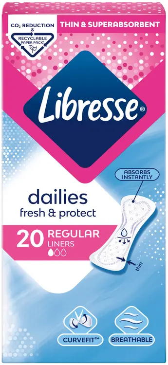 LIBRESSE  20kpl Normal pikkuhousunsuoja