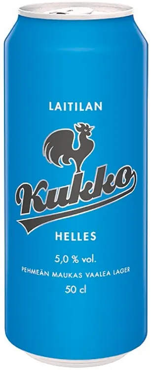 Laitilan Kukko Helles 5,0 til-% 0,5L olut