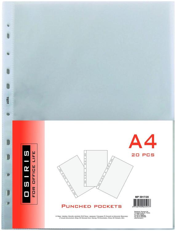 Köidetav kiletasku a4 40mkr osiris gloss