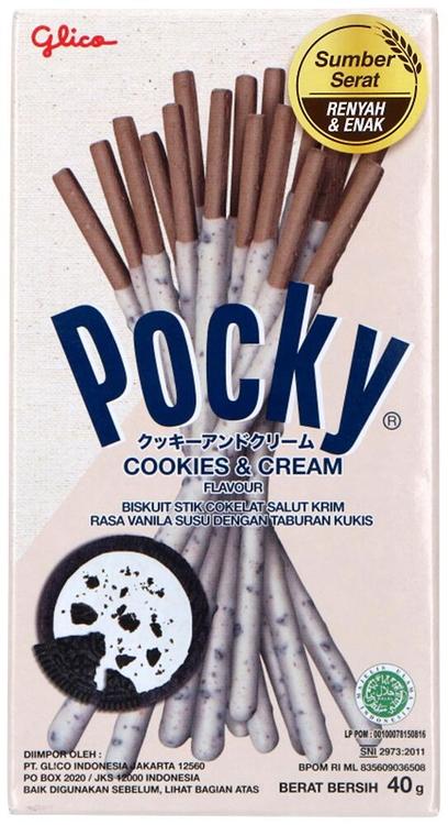 Pocky Keksitikku cookies and cream 40g