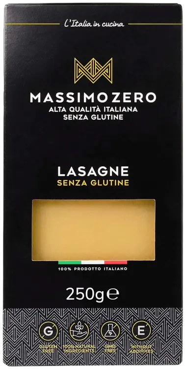 Massimo Zero Gluteeniton Lasagne 250g