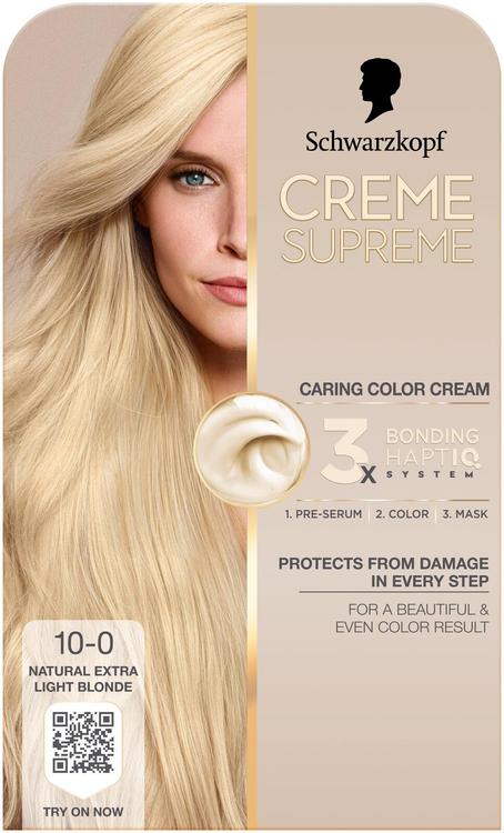Juuksevärv Creme Supreme 10-0 Natural Extra Light Blonde