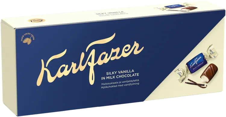 Karl Fazer Silky Vanilla konvehti 250g