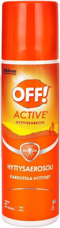 OFF! Active Hyttysaerosoli hyttyskarkote 65ml