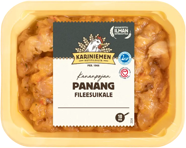 Kariniemen Kananpojan fileesuikale Panang 270 g