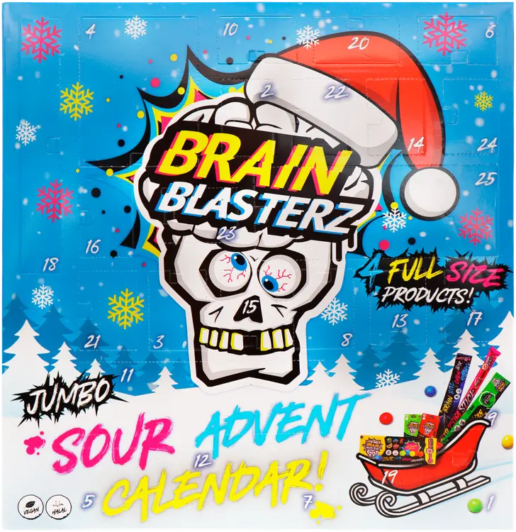 Brain Blasterz makeisjoulukalenteri 306g