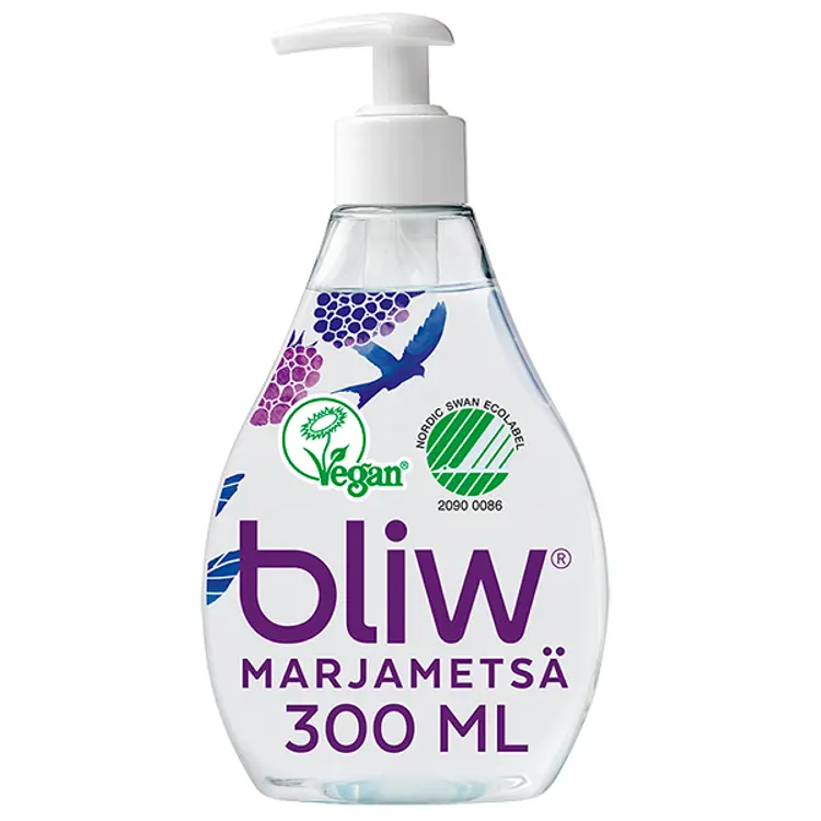 Bliw Metsämarja pumppupullo nestesaippua 300ml