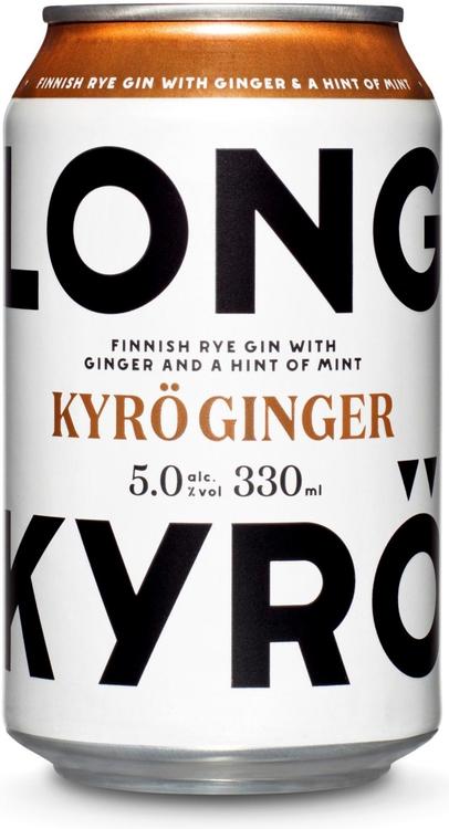 Kyrö Ginger 5,0% 0,33L long drink tölkki