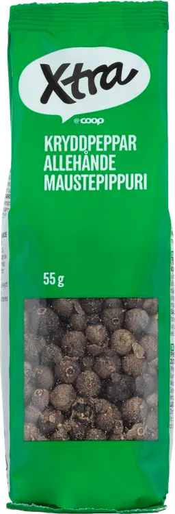 Xtra maustepippuri kokonainen 55 g