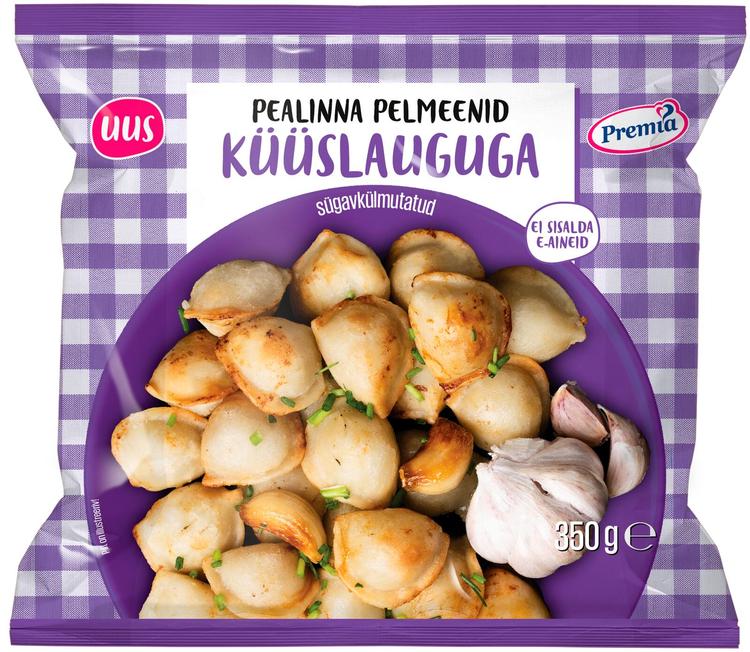 Pealinna pelmeenid küüslauguga 350g