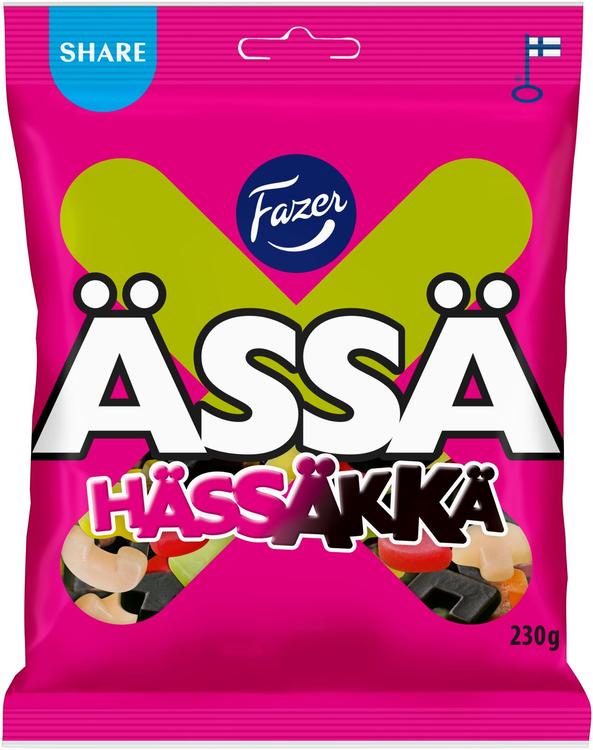 Fazer Ässä Hässäkkä karkkipussi 230g