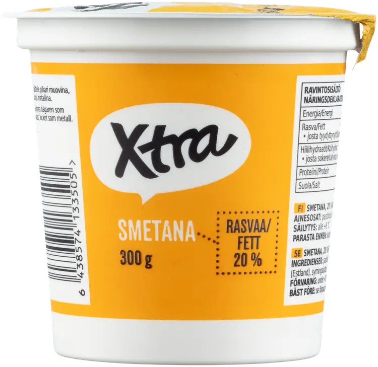 Xtra smetana 20 % 300 g