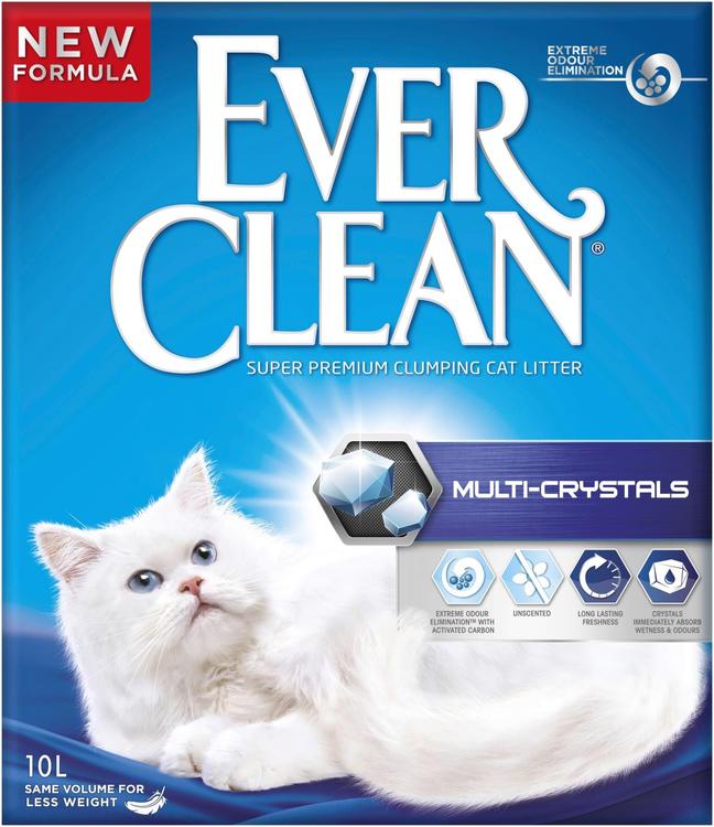 Ever Clean Multi Chrystals kissanhiekka 10 L