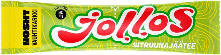 Nosht Jollos Vauhtikarkki 52g Sitruunajäätee