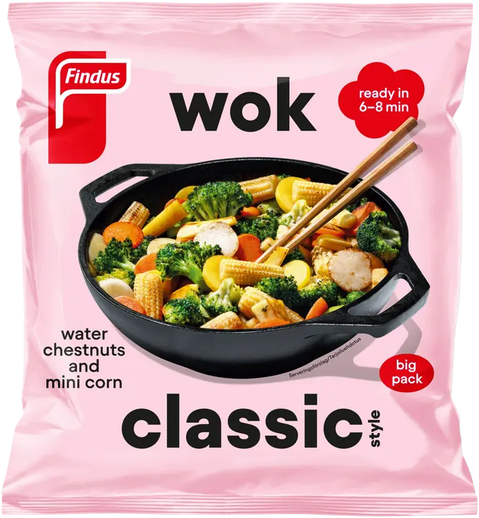 Findus Wok Classic Style 850g, pakaste