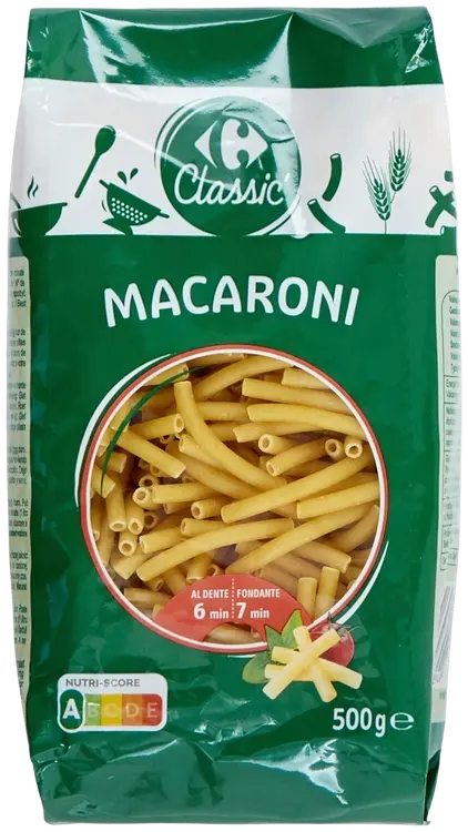 Carrefour Classic Macaroni Pasta 500G