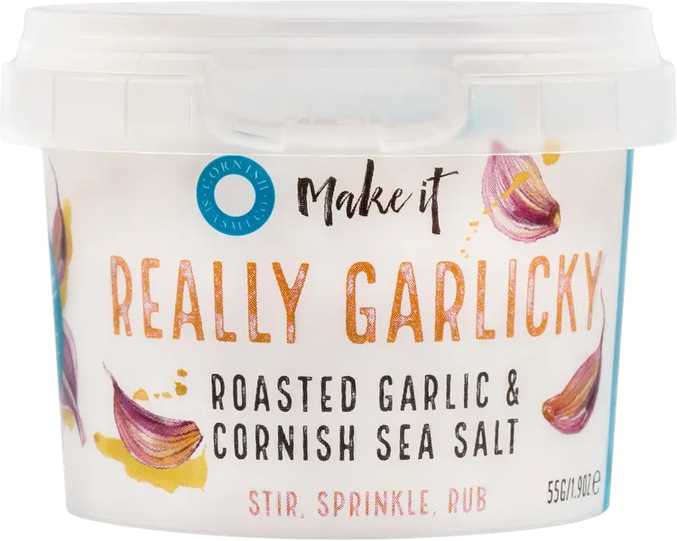 Cornish Merisuola & Paahdettu valkosipuli 55g