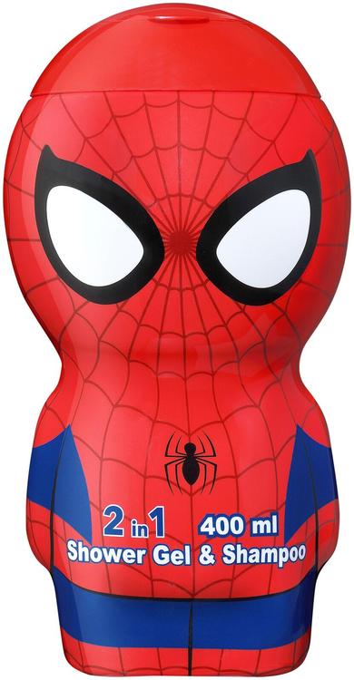 Spiderman suihkusaippua ja shampoo yhdistelmä lapsille 400ml