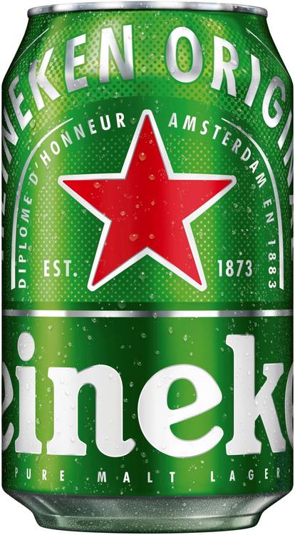 Heineken olut 5,0% 0,33 l